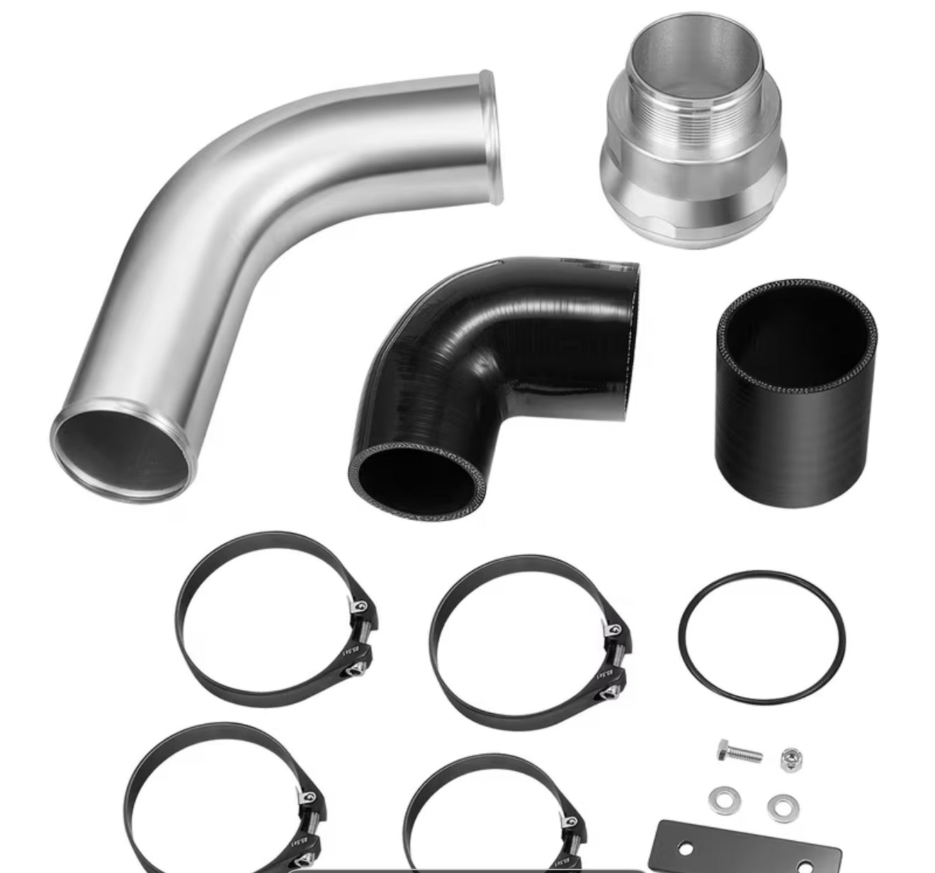 17-27 Ford metal intercooler pipe kit