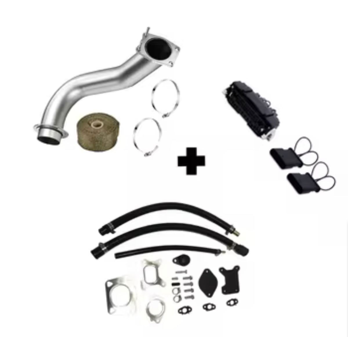 20-23 L5P, EGR kit, downpipe, and canbus plugs